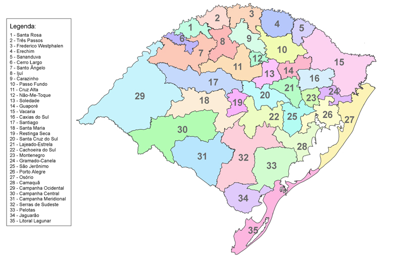 Mapa Do Rio Grande Do Sul Mapa Rs Encontra Rio Grande Do Sul